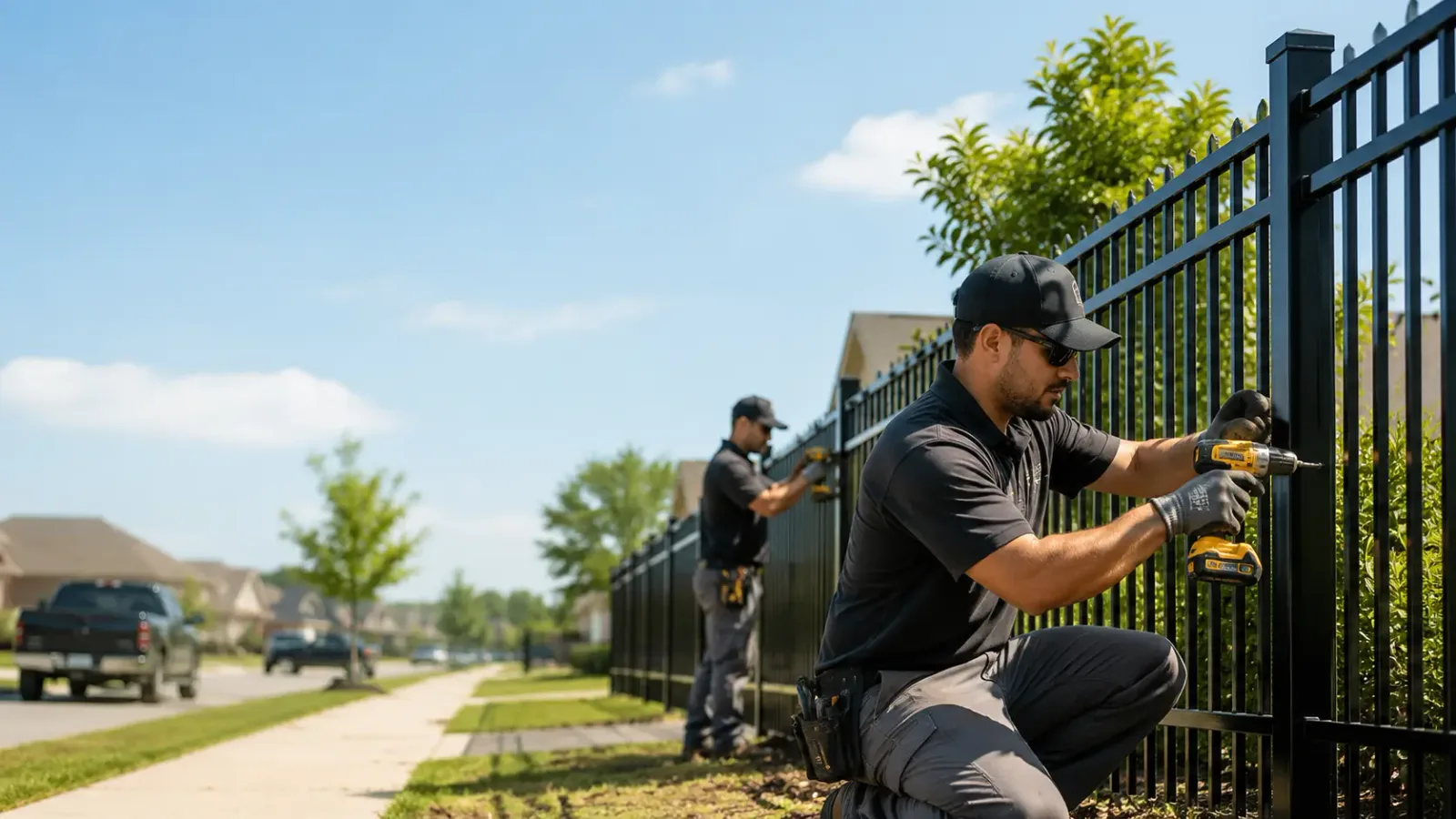 Metal Fence Installation in Jennings, OK